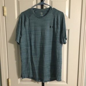 LG Men's Teal Heather Short Sleeve Performance Tee